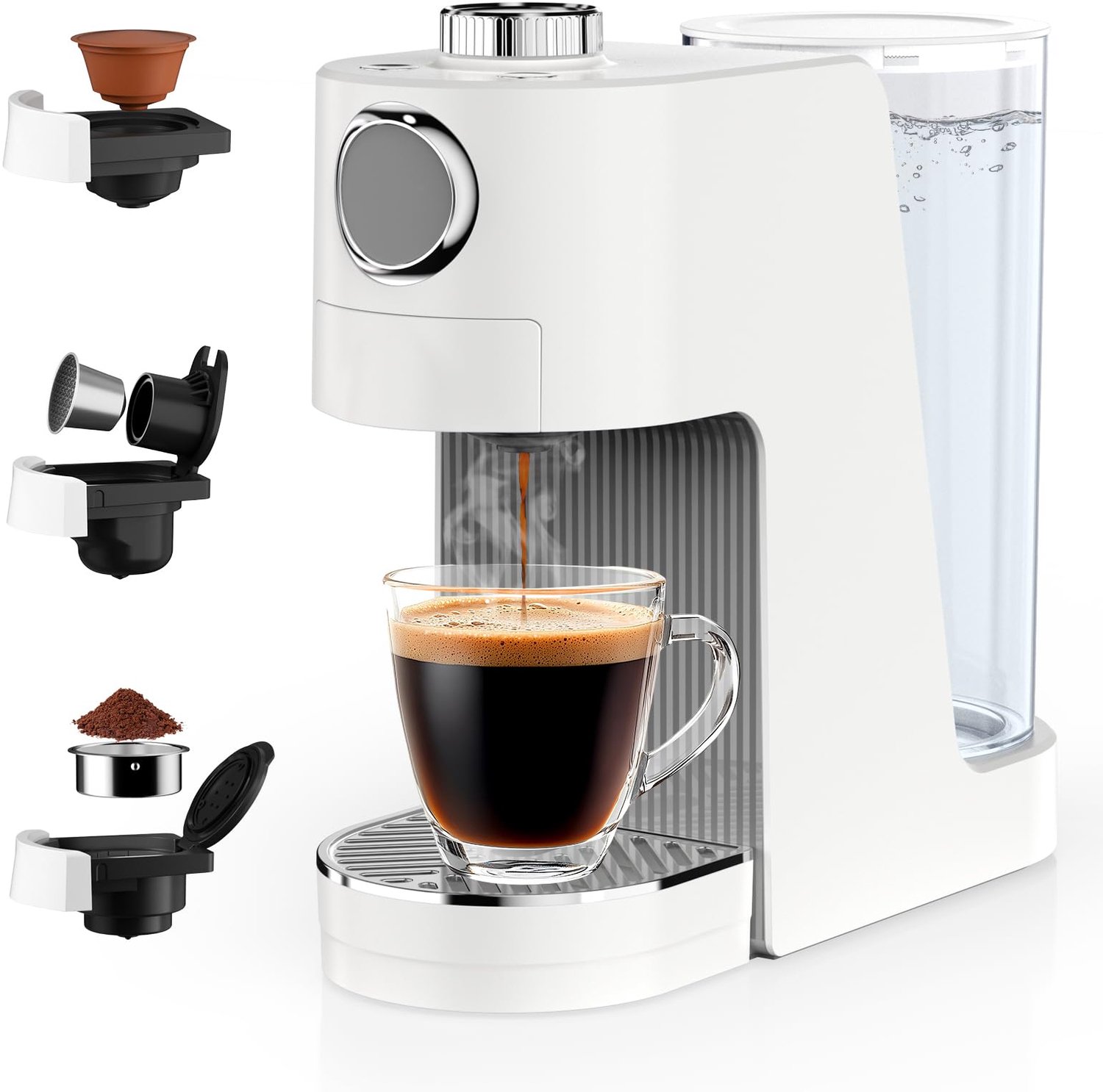 3-in-1 Espresso Machine met 20 Bar Druk