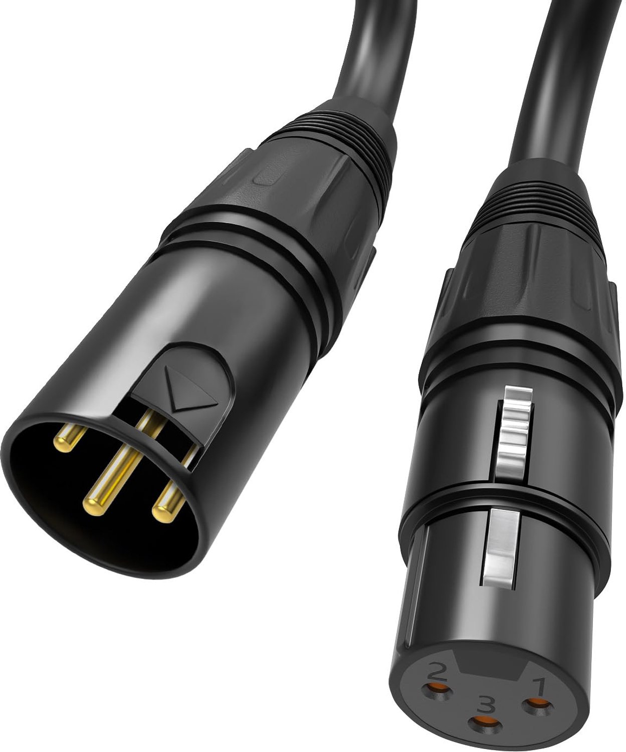 XLR Kabel voor Microfoon, Man naar Vrouw, 100 cm
