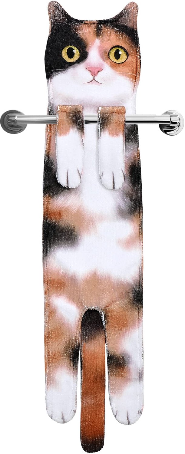 Grappige Kat Handdoeken voor Badkamer en Keuken