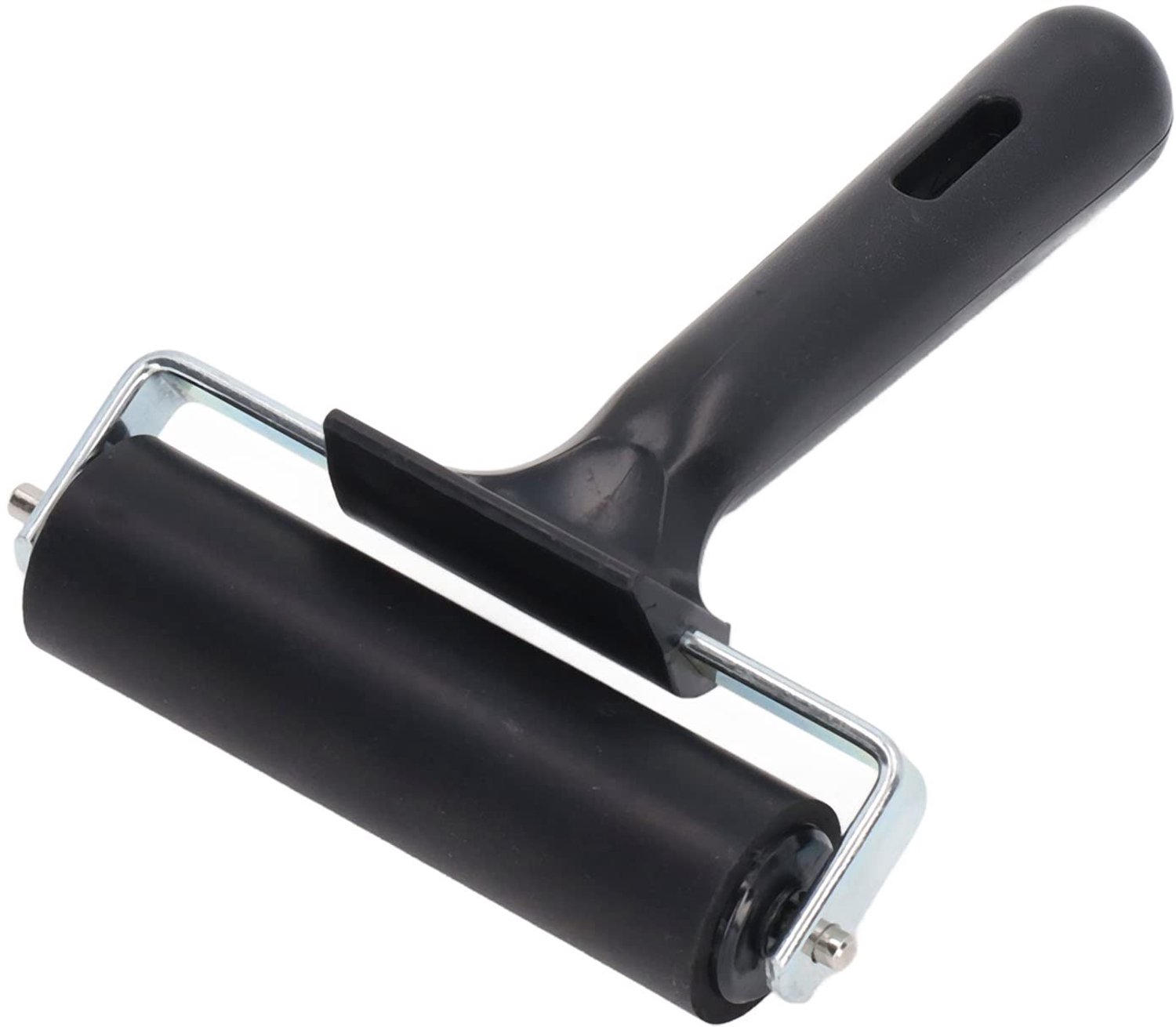 Schilderij Roller 10cm - Antislip Handvat - Eenvoudig te Gebruiken - Gemakkelijk Schoon te Maken - Geschikt voor Strasstenen - Comfortabele Grip - Verfroller