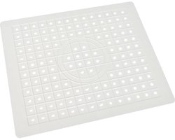 DabbOo Afwasmat - Beschermende Mat voor de Keuken met Afvoergaatje