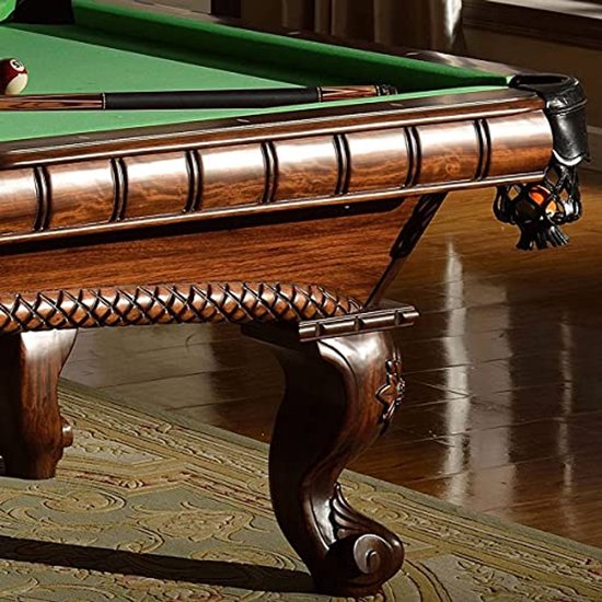 Pooltafel Aramis 8 ft met K-55 rubberband - Keuze uit gratis doekkleur — afbeelding 4