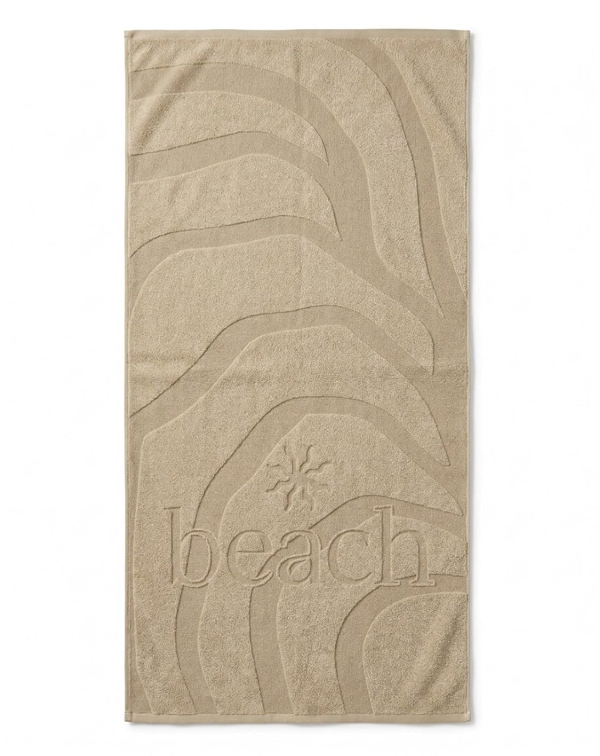 Strandlaken Katoen - Ecru - 100x200 cm