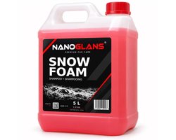 Nanoglans PRO SNOW FOAM shampoo 5L - Contactloze Auto - Truck - Moto wassen - Auto Foam Shampoo - Hogedrukreiniger - Kärcher Foam