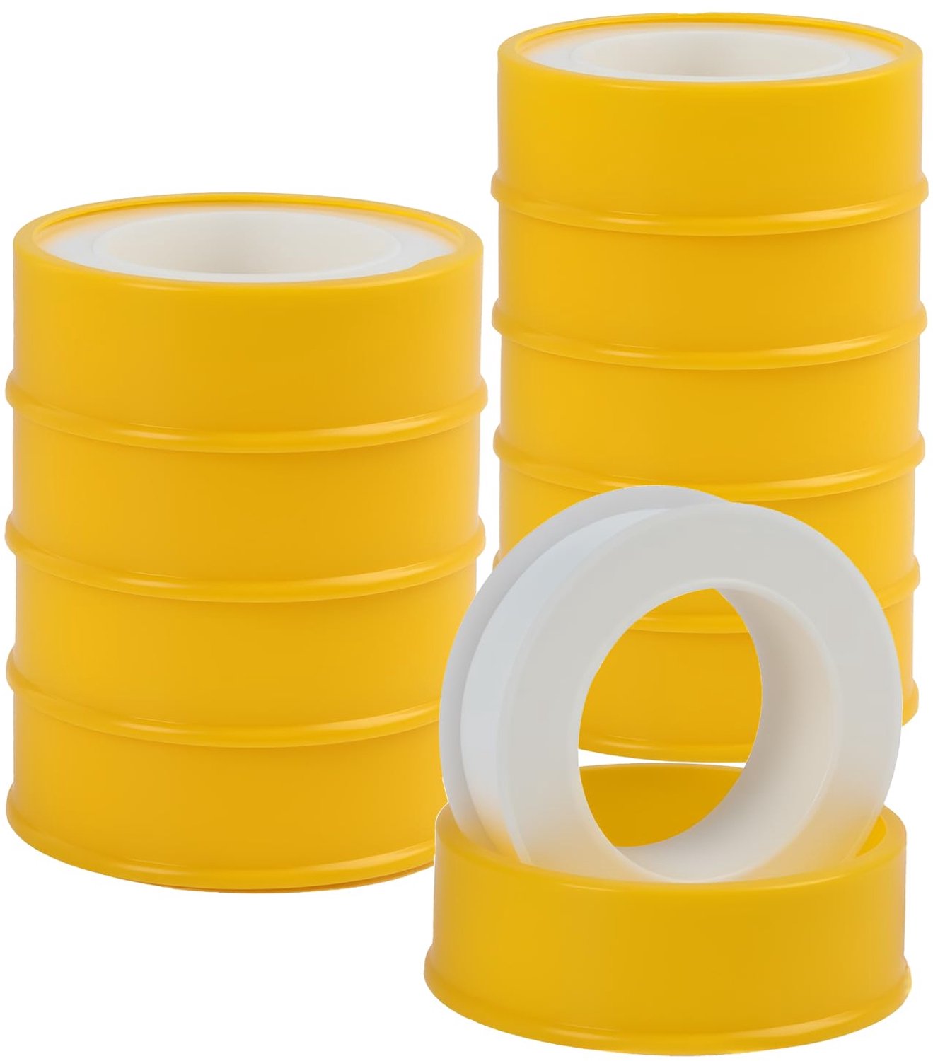 Set van 10 Teflon Tape voor Gas en Water, 12mm x 10m