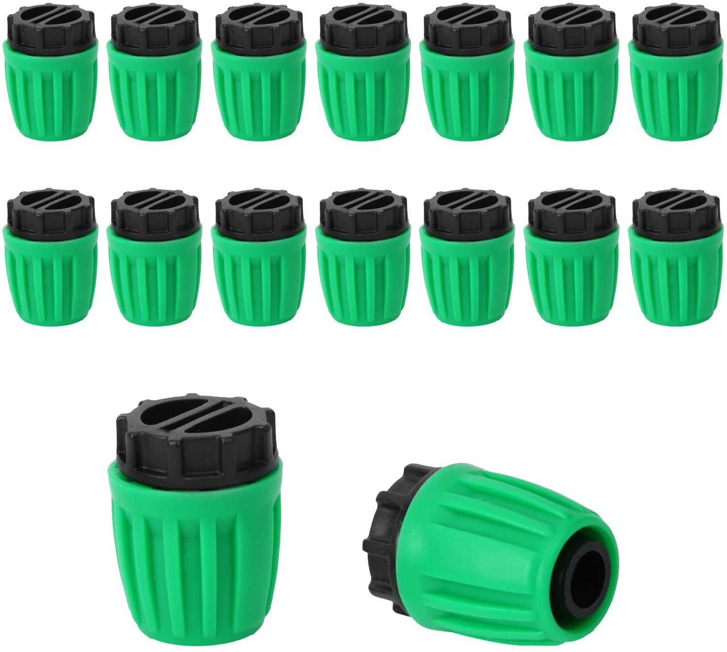 Irrigatie-eindkappen 16st - 1/2 Inch - Anti-druppel - Borgmoerpluggen - Druppelslang - ABS Materiaal - Geschikt voor 16mm Slangen - Druppelirrigatie