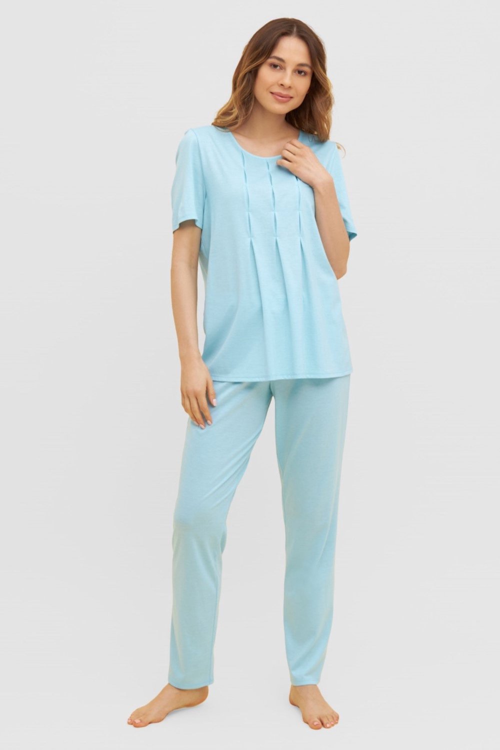 Féraud Feraud Fresh Mint Pyjama 3231004 Mint Groen