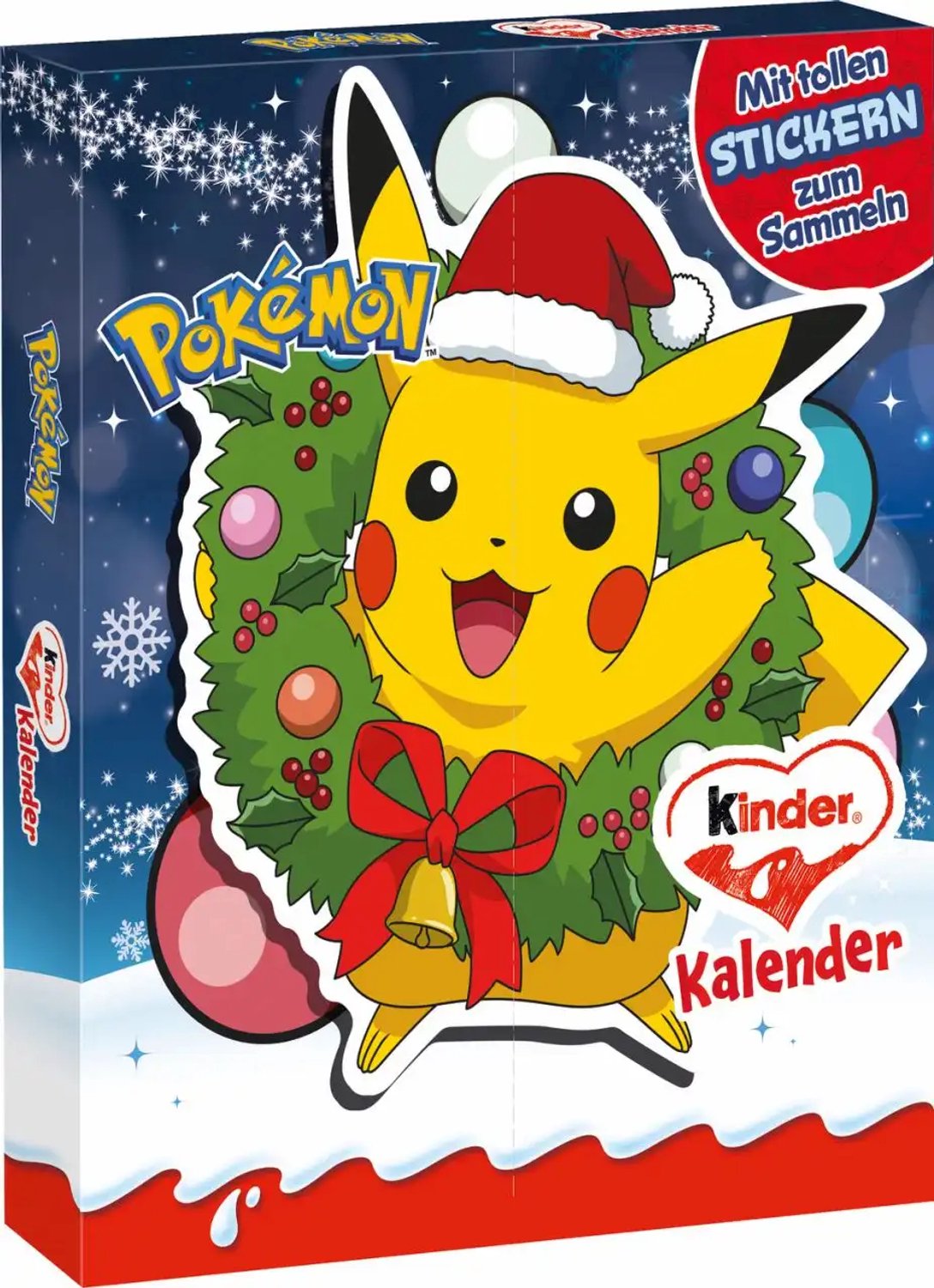 Kinder Chocolade adventskalender Pokemon