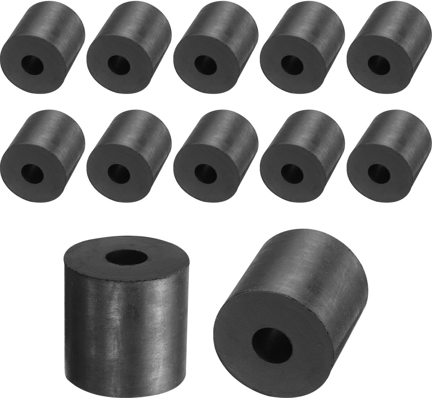 Rubber Spacer Set van 12 Stuks - Anti-Trillings Pads voor Auto en Thuisgebruik