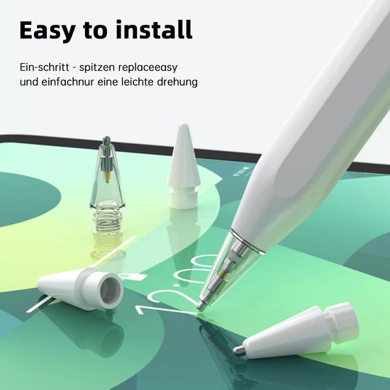 Set van 8 Vervangende Tips voor Digitale Pennen — afbeelding 4