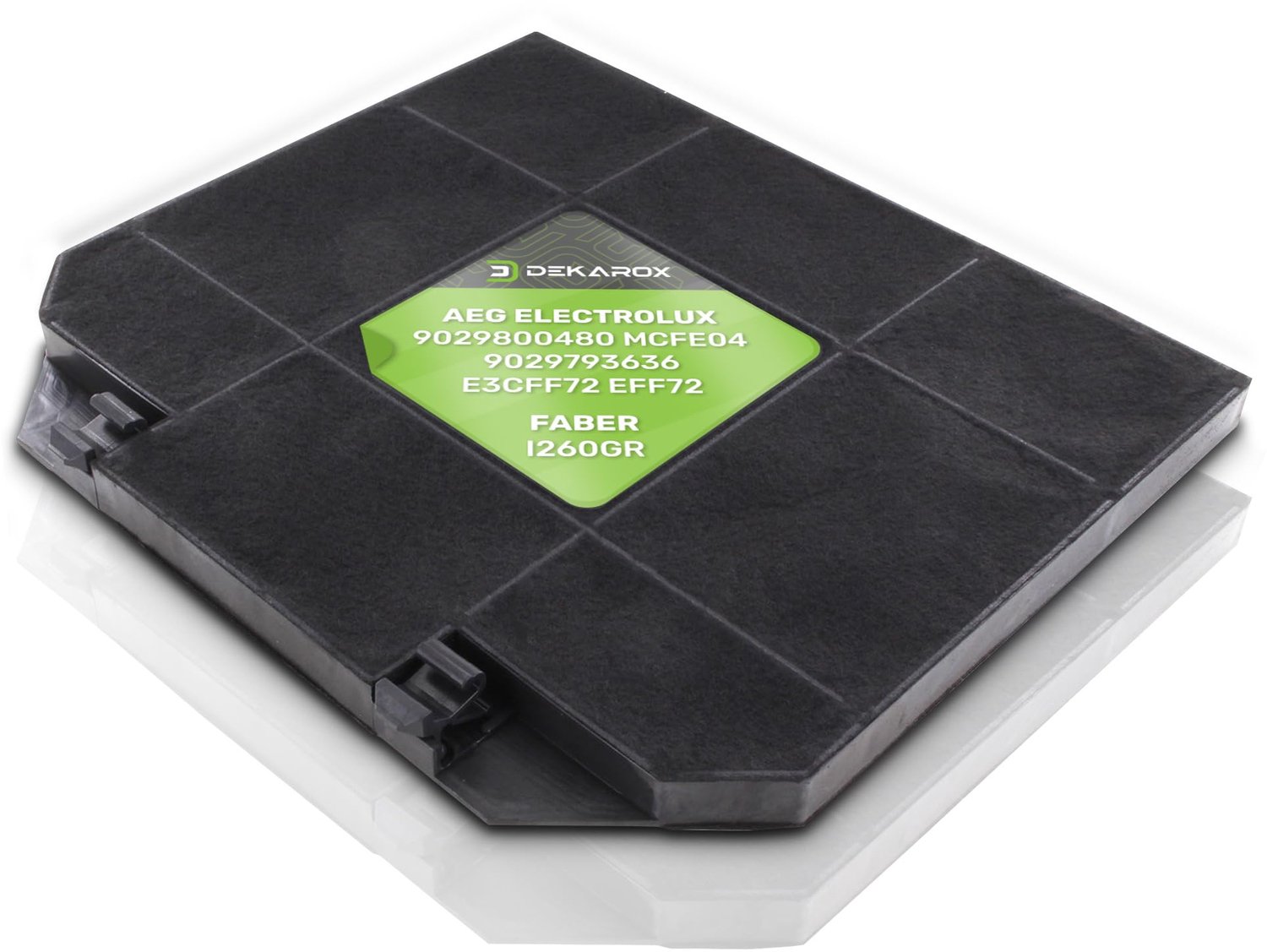 Actief Koolstoffilter voor AEG Electrolux 266x21x235mm