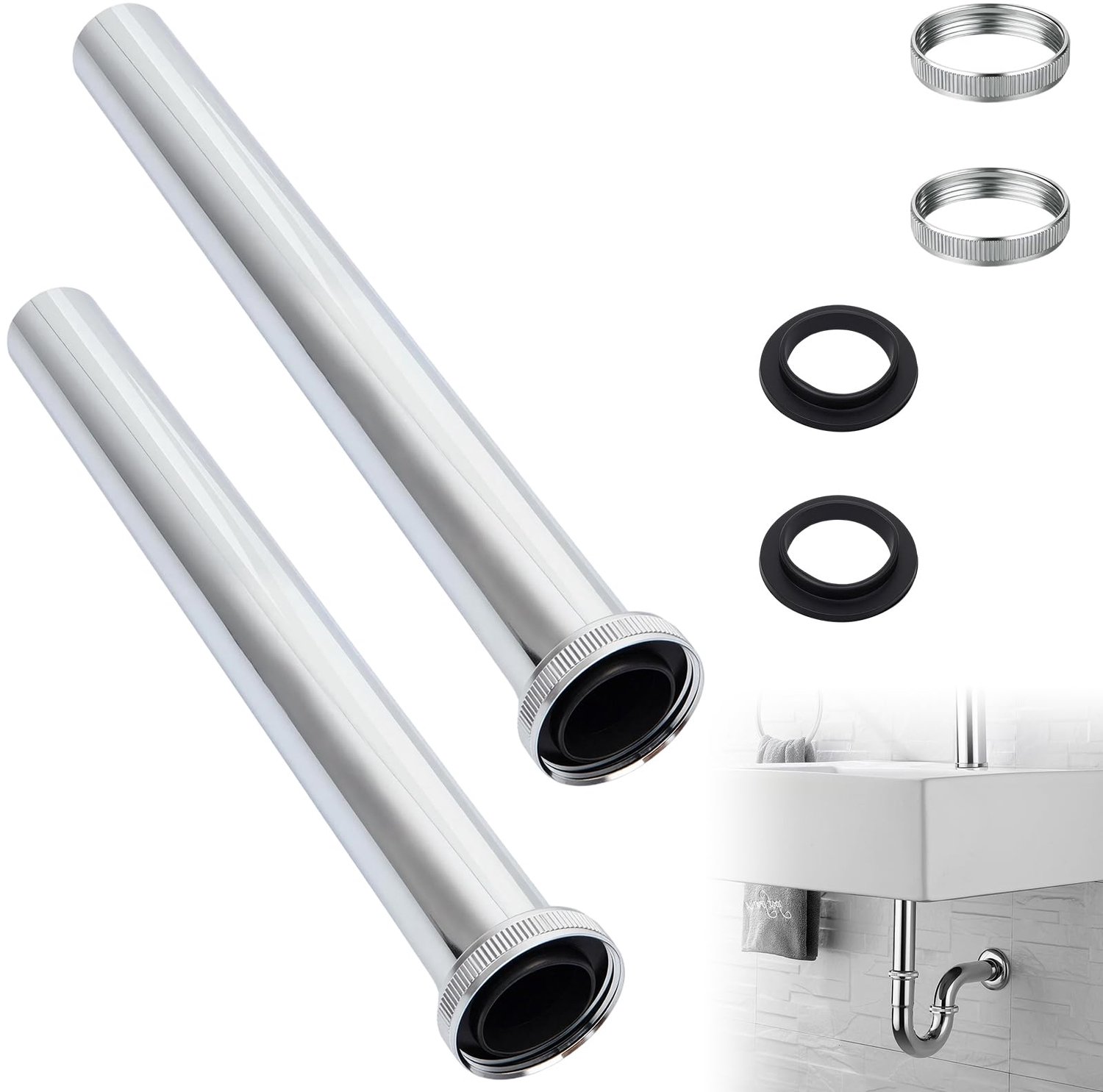 Immersie Siphon Set met 2 Universele Tubes