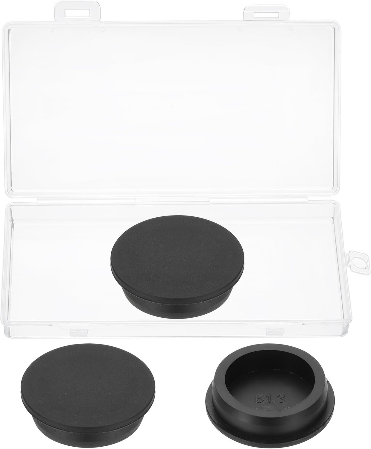 Siliconen Rubber Stoppen - T-vormige Stop Set voor 50-51,3 mm Gaten