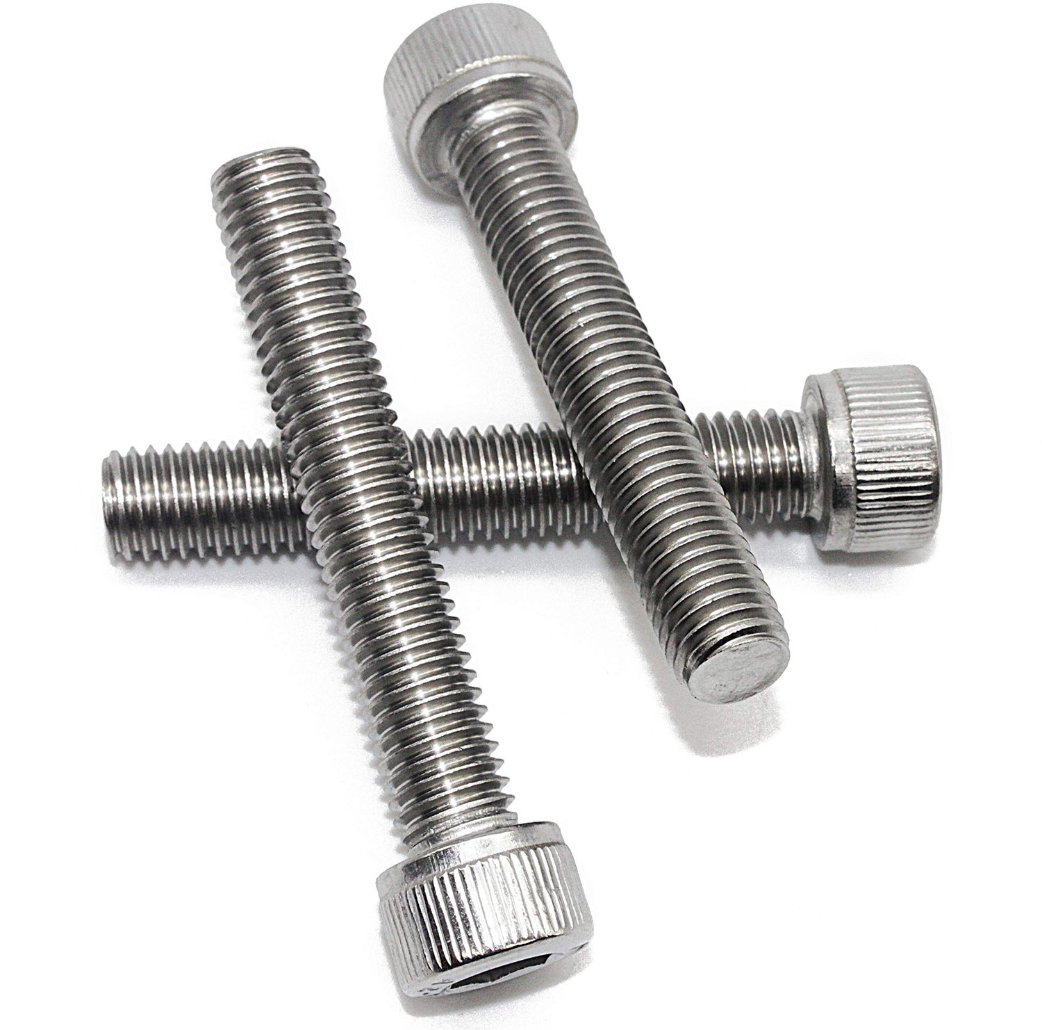 15 Stuks M5 x 45 RVS Cilinderkopbouten met Zeskant Inbus