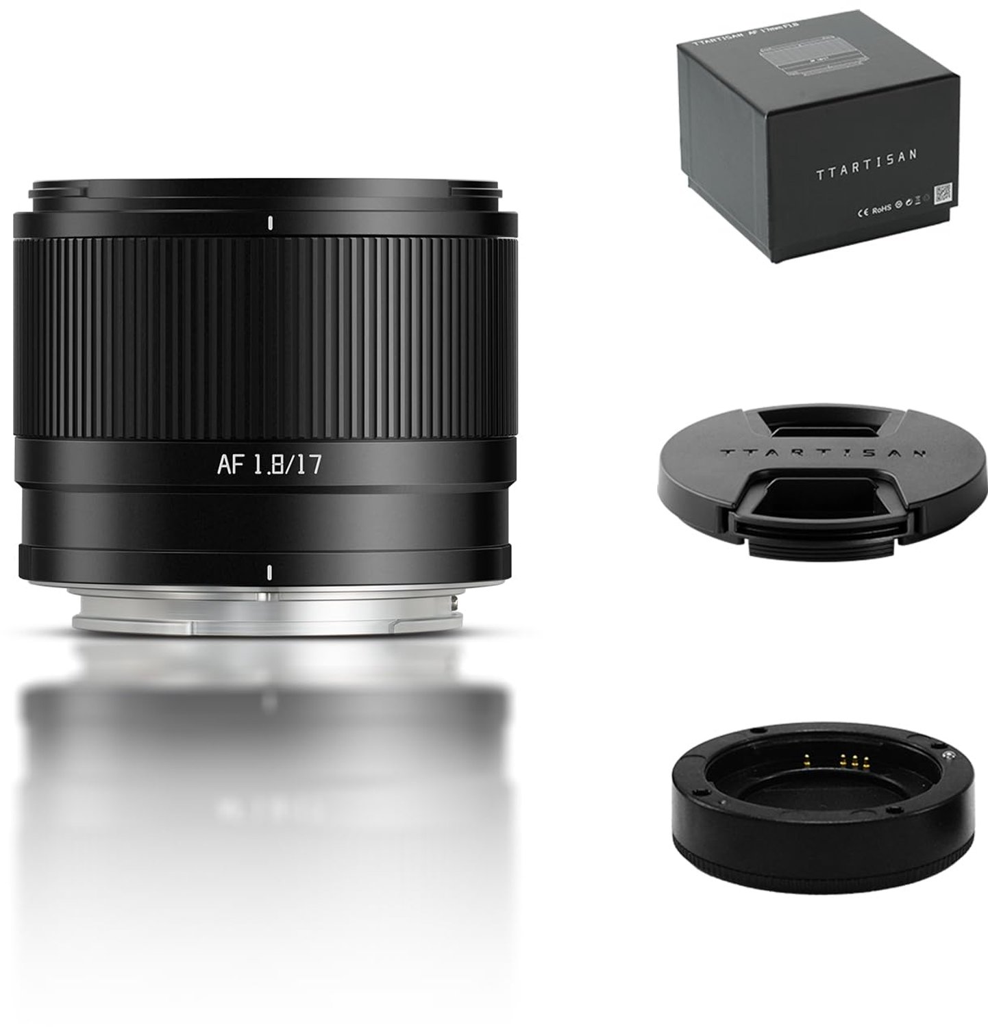 17mm F1.8 Prime Lens - Compact voor Sony E-Bayonet