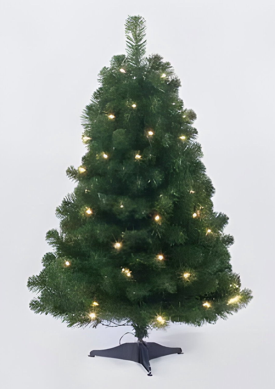 Tafel Kunstkerstboom Warm LED - 120 cm