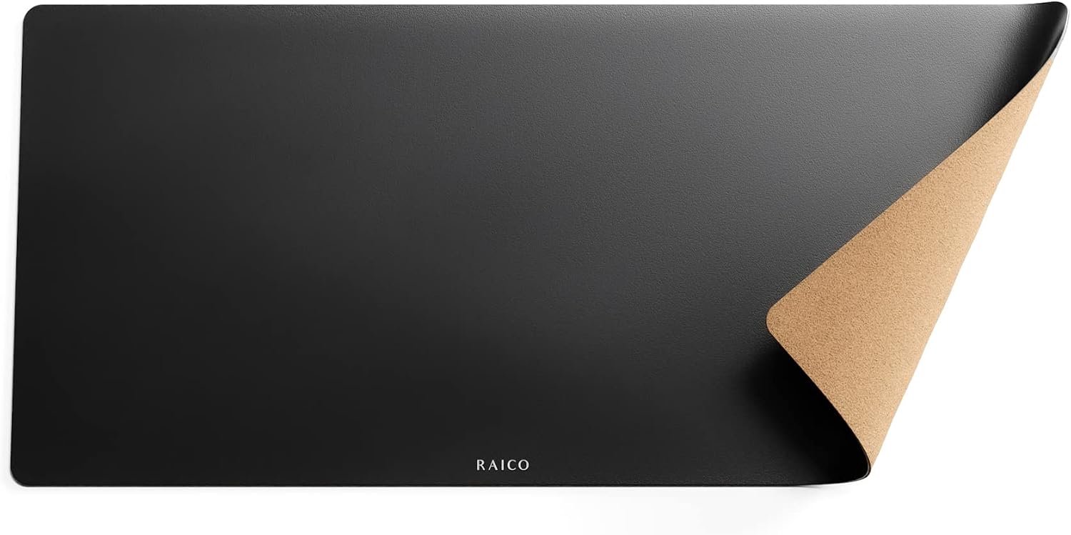 Leather Desk Mat Large Pad Premium Full Grain Italian Genuine Leather Desk Mat Writing Pad Desk Protector Keyboard - ShopVlot