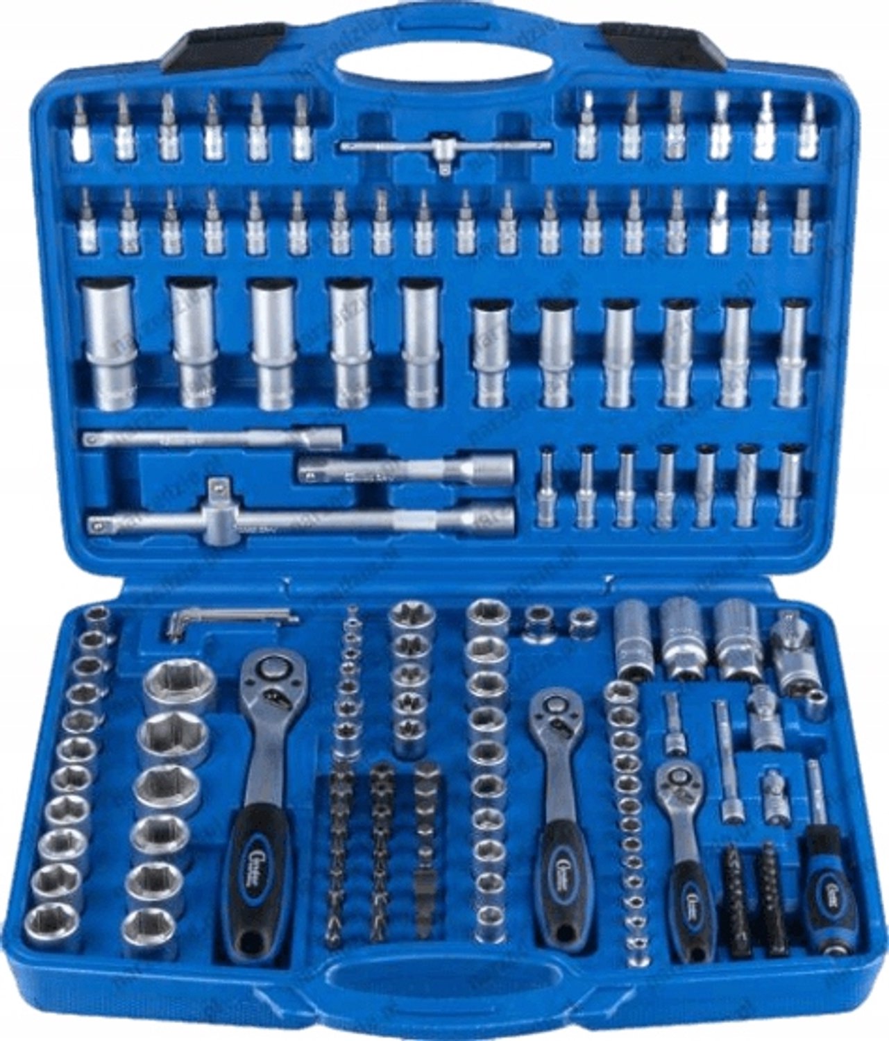 Condor 171-delige Doppenset 1/4"+3/8"+1/2" met Koffer