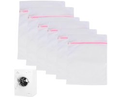 WeddHuis 6-delige waszak voor wasmachine, waszak met ritssluiting, ondergoed, babykleding - Luxento