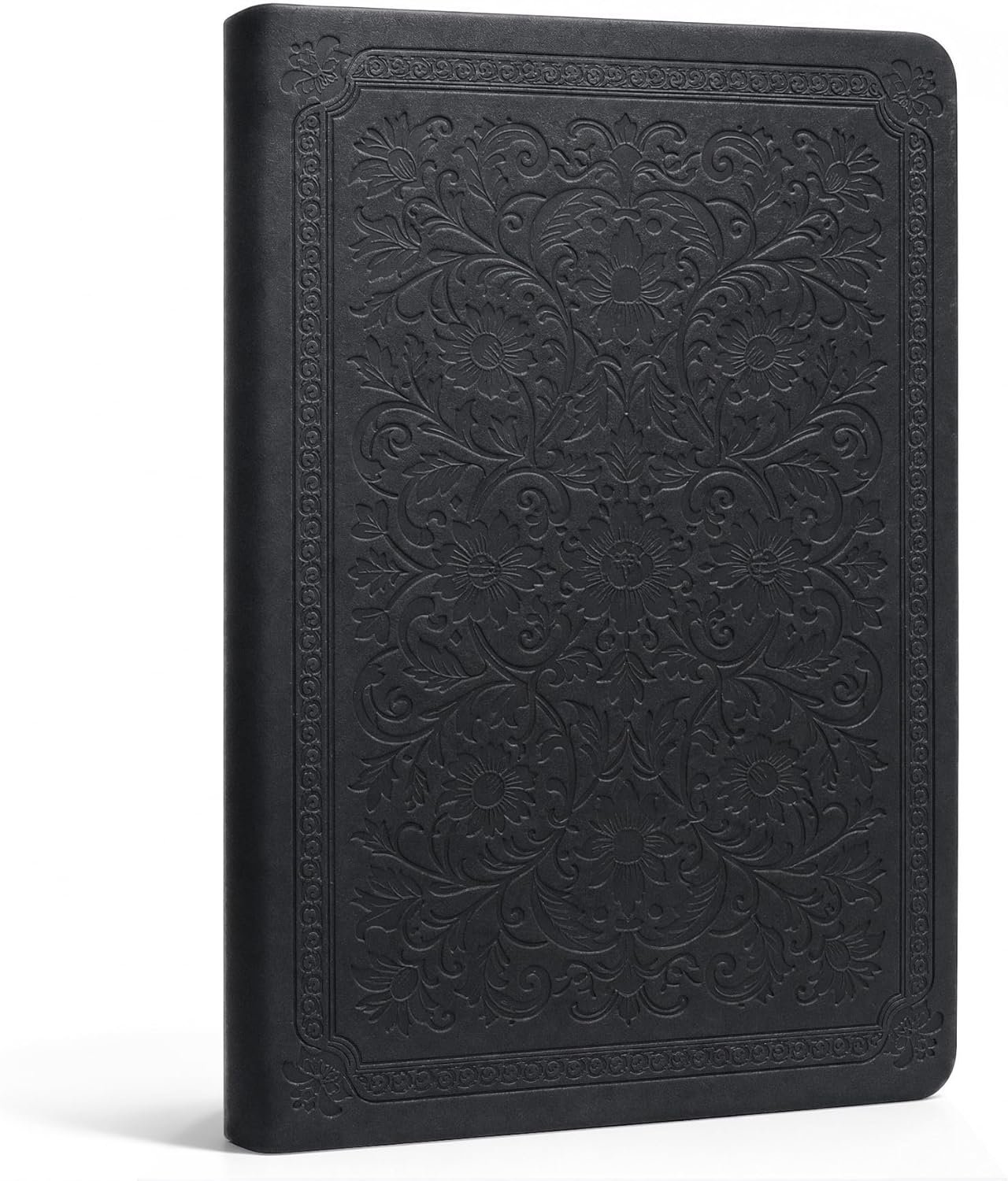 Notebook voor klassiek schrijven - zwart - gelinieerd - ideaal voor notities - Luxento
