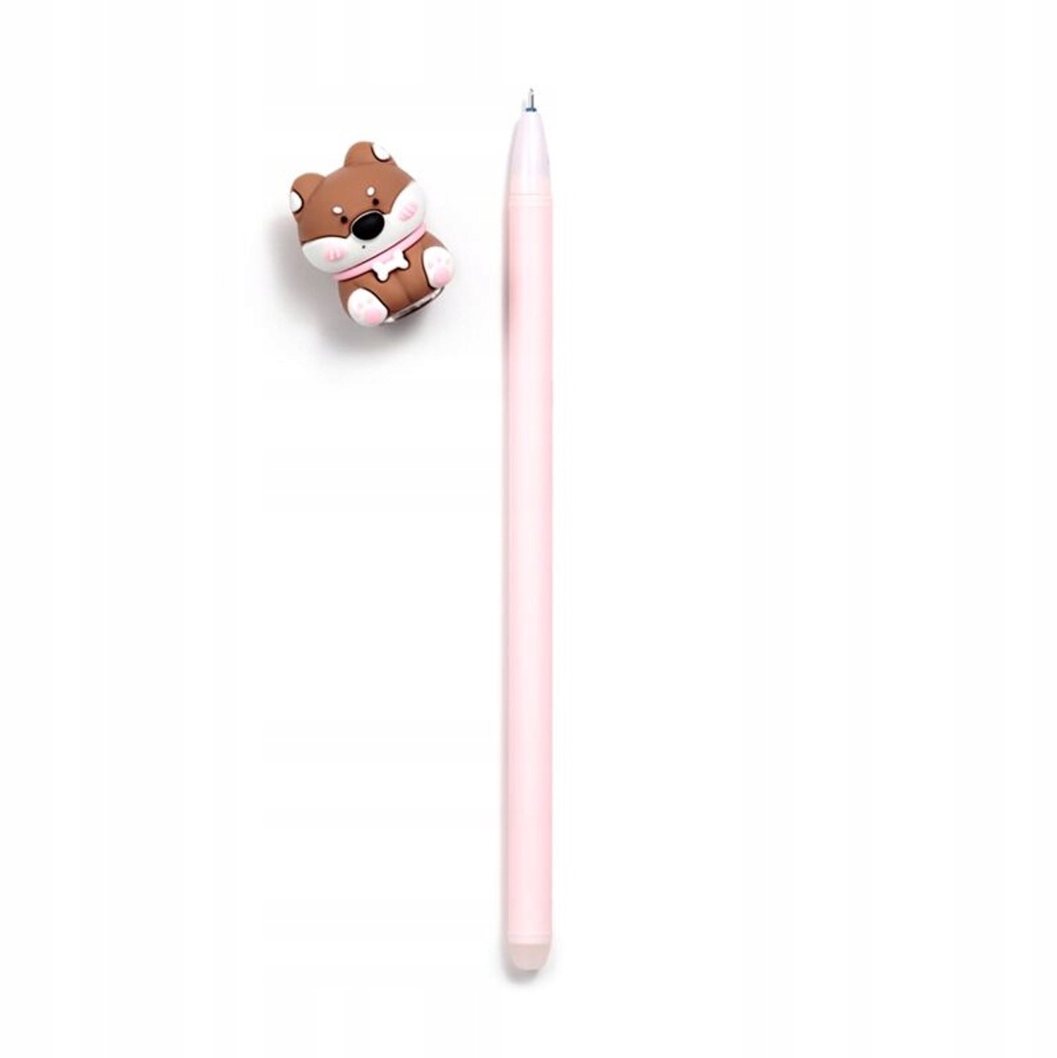 Uitwisbare Pen met Hondje - Blauwe Inkt & Vrolijk Design