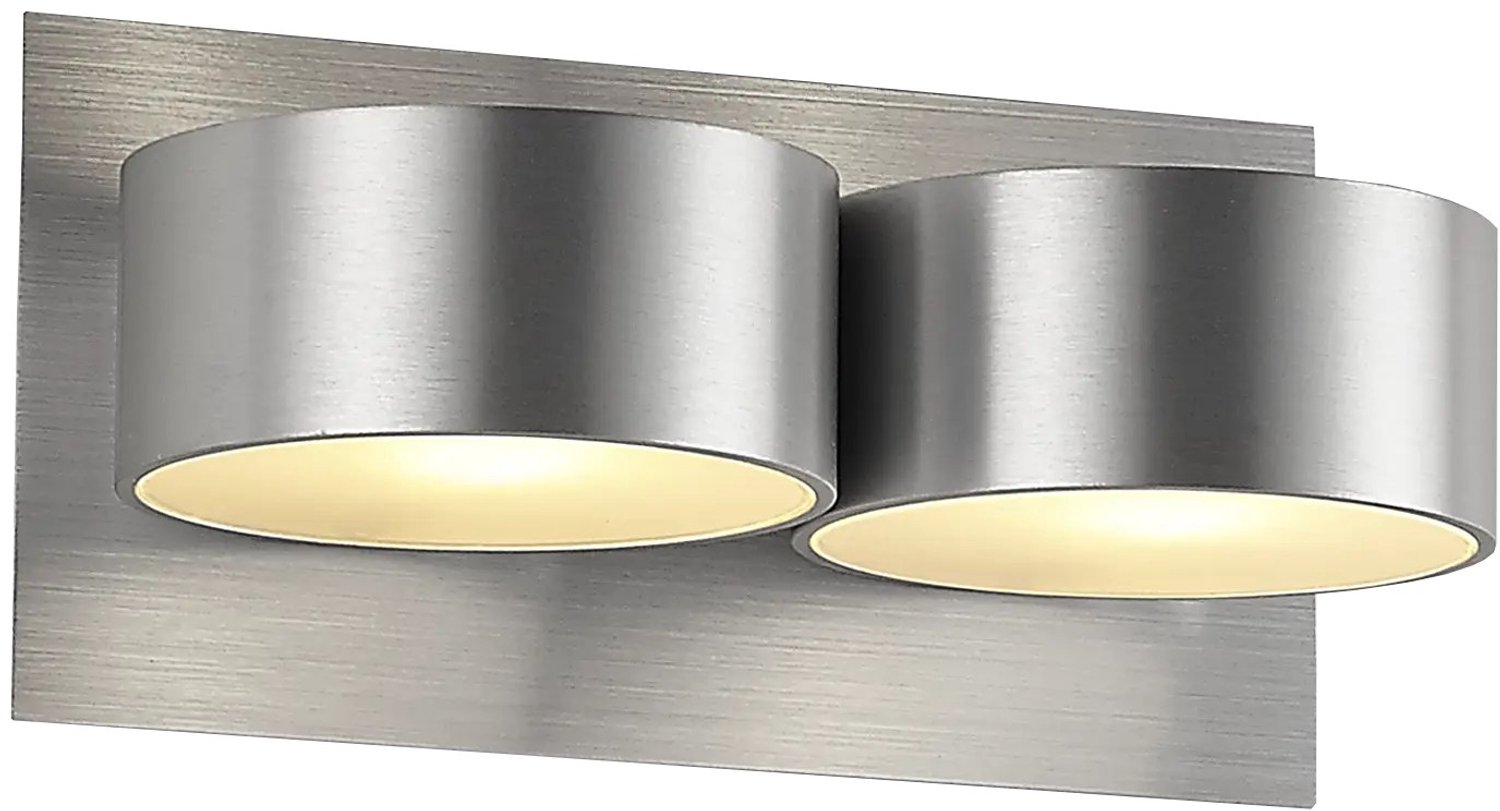 Fantasia 4012137 Nic-nac Wandlicht 2 x G9/2,5W Led Alu