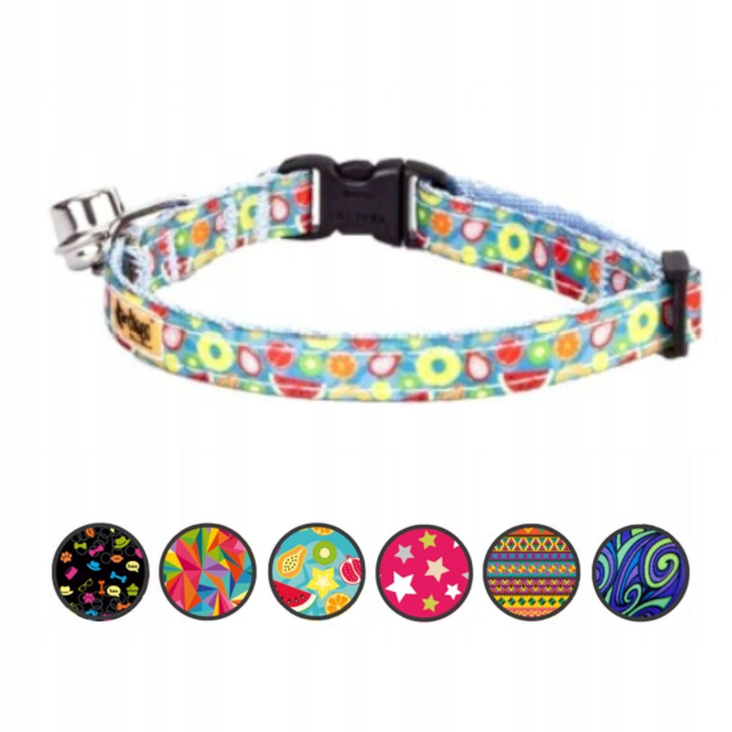 Dingo Veilige Kattenhalsband met Afneembare Bel - Florida