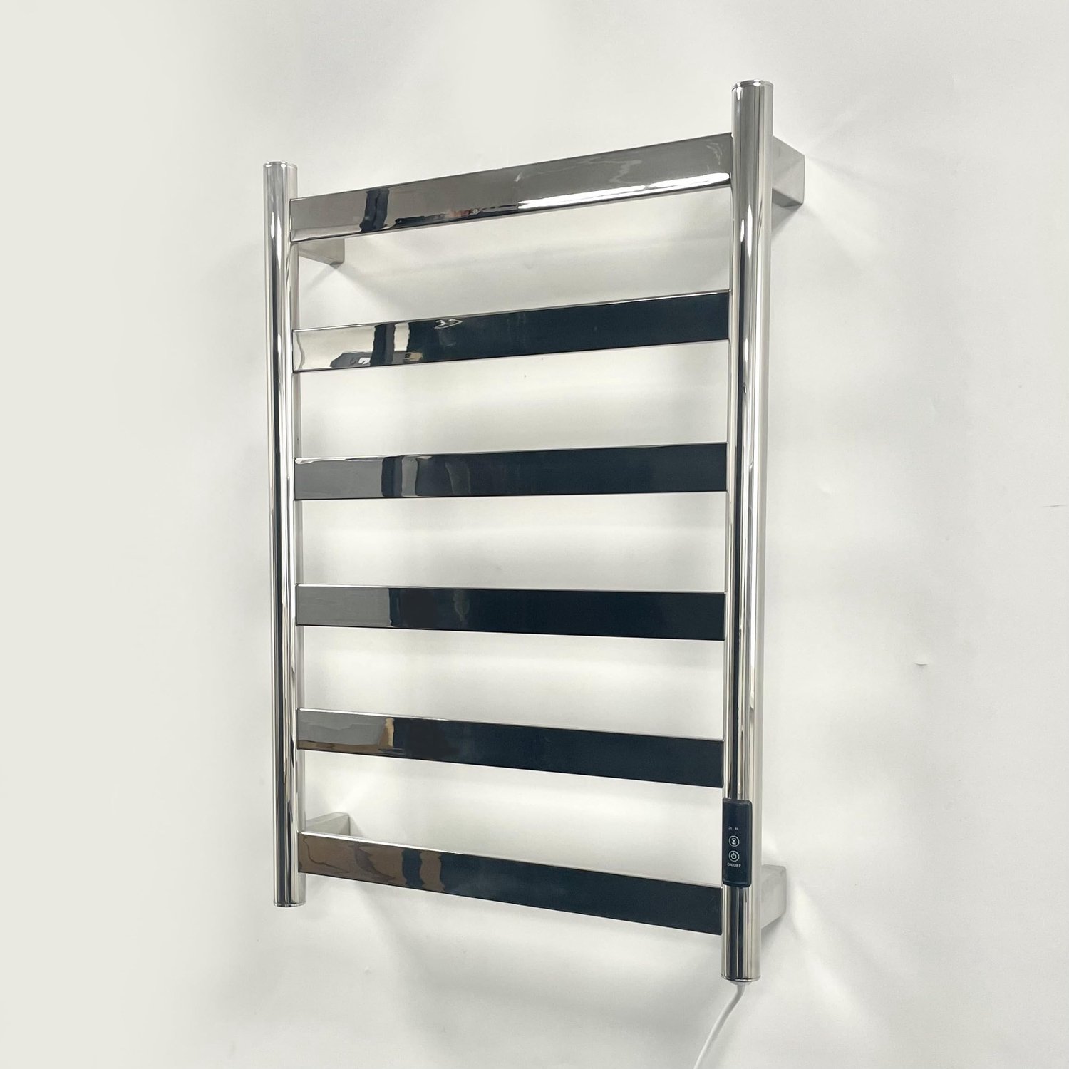 Elektrische handdoek 500 mm x 700 mm - roestvrij staal - energiebesparend - voor snel drogen - ShopVlot