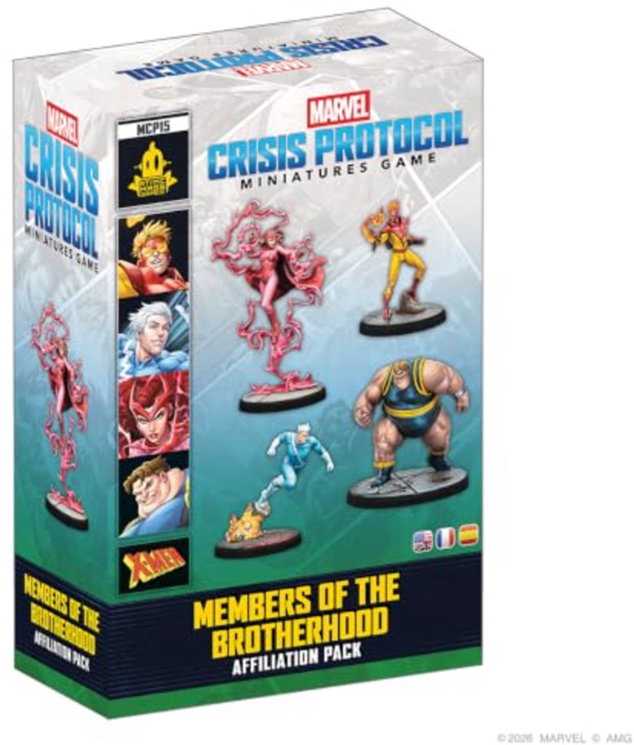 Atomic Mass Games Marvel: Crisis Protocol – Members of the Brotherhood Affiliation Pack.