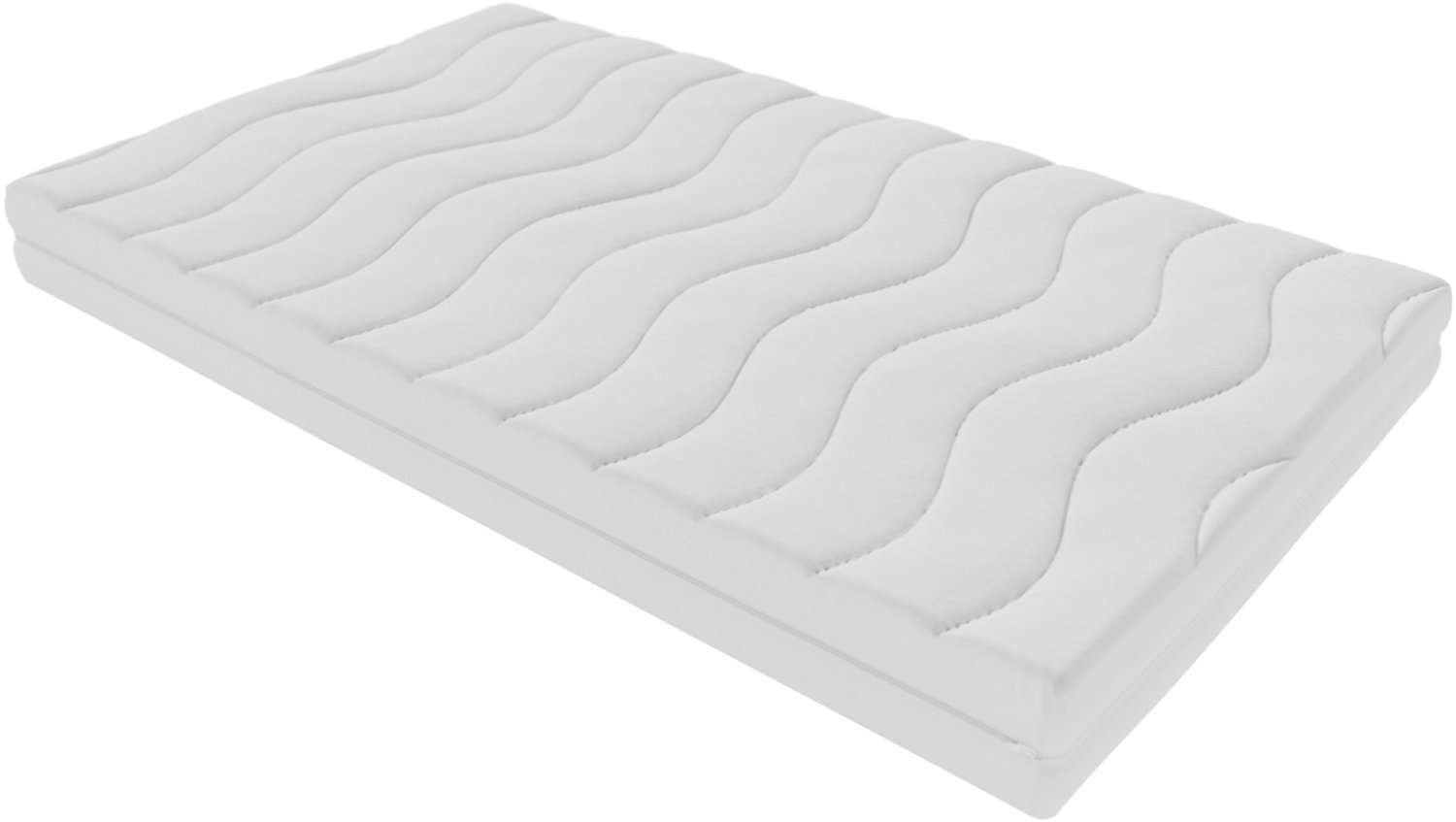 Toros Bedden Matras - Hybride Bamboo Deluxe XXL 120x200 20cm dik wit