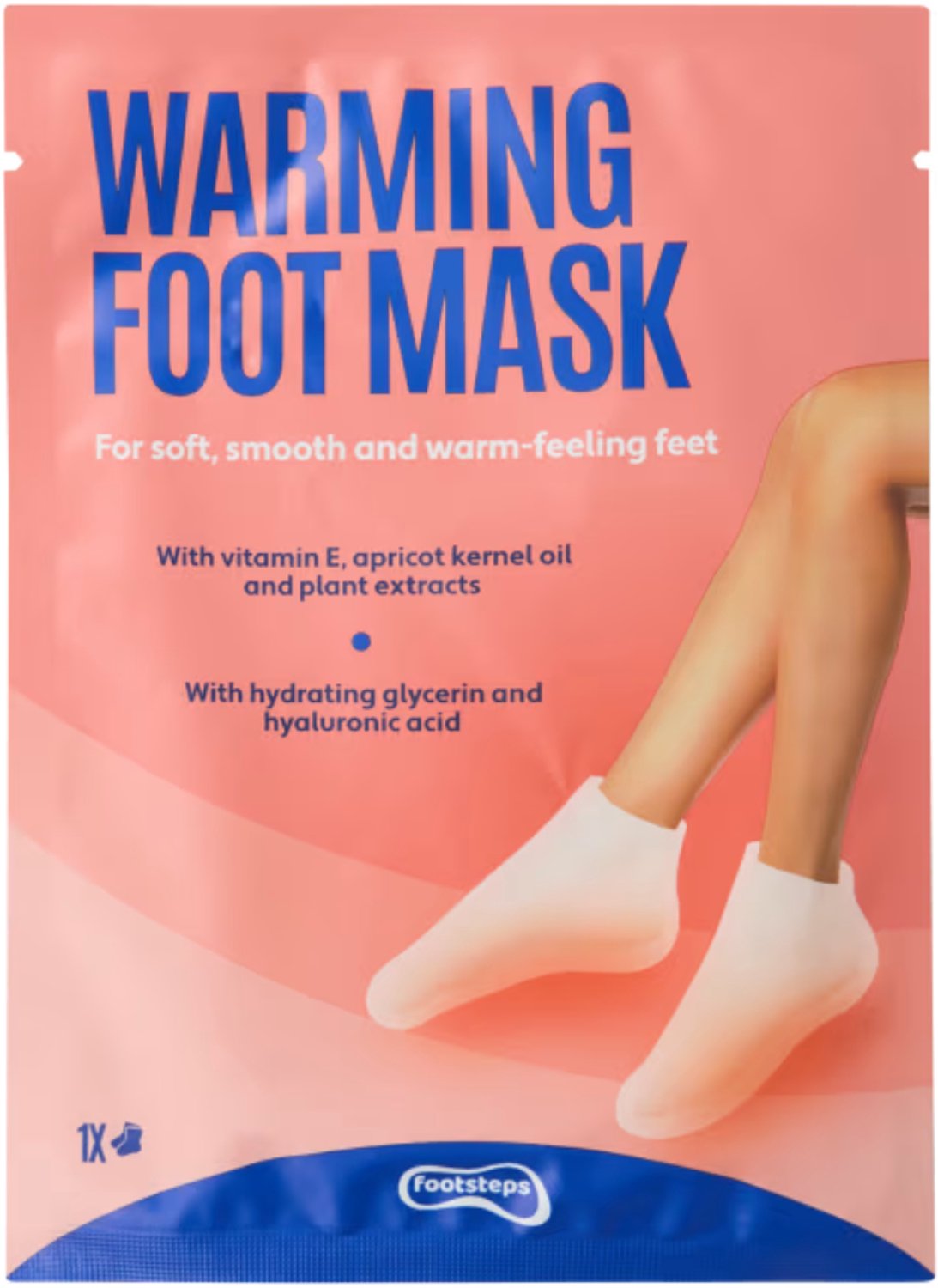 Footsteps verwarmend voetenmasker - Voetcreme - Geeft een warm en comfortabel gevoel - Hydrateert en verzorgt de huid intensief