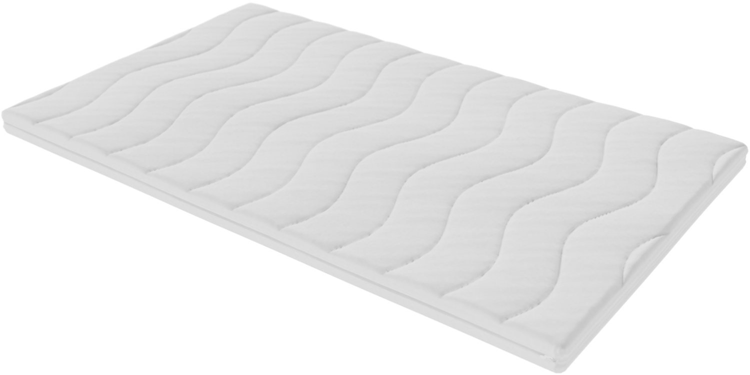 Toros Bedden Topper XXL Koudschuim-Topmatras HR 45 120x200x9cm dik- Bamboe Anti Allergisch Hoes Wit