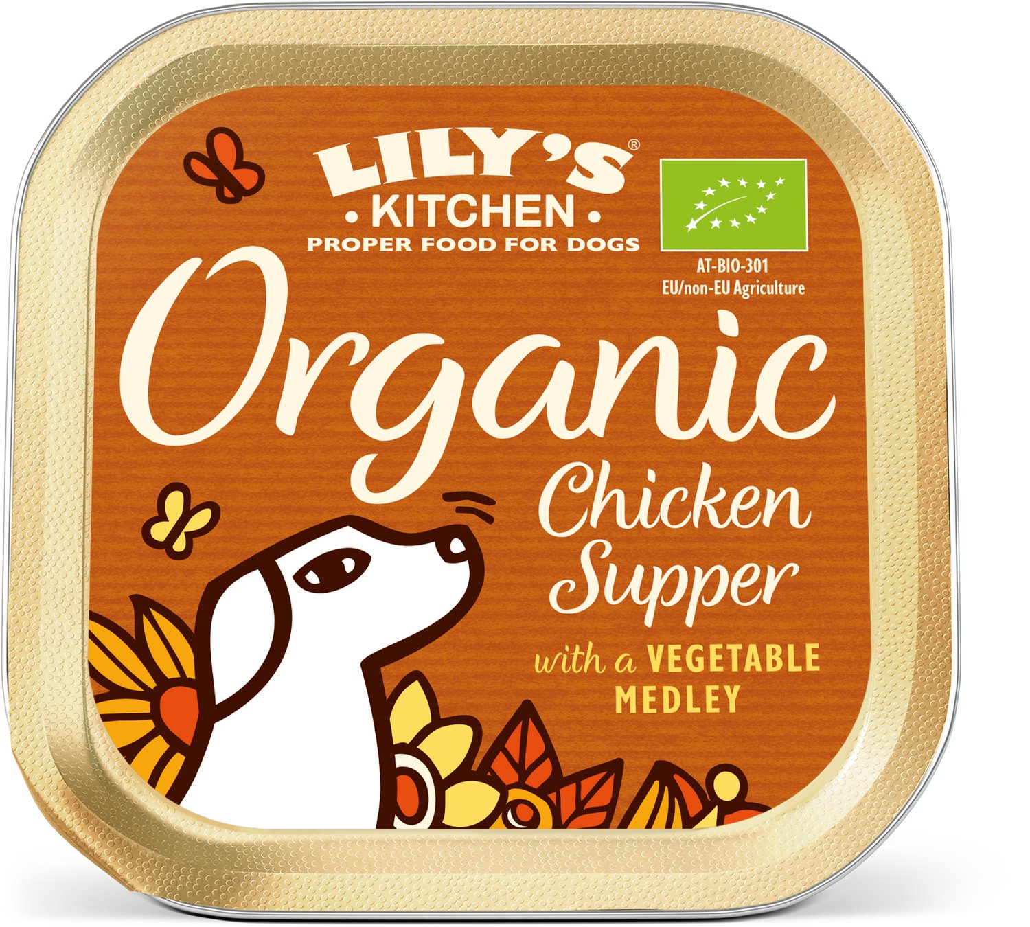 Bol.com Lily's Kitchen Biologische pat� - Hondenvoer nat - met Kip - 11 x 150 g - NL-BIO-01 aanbieding