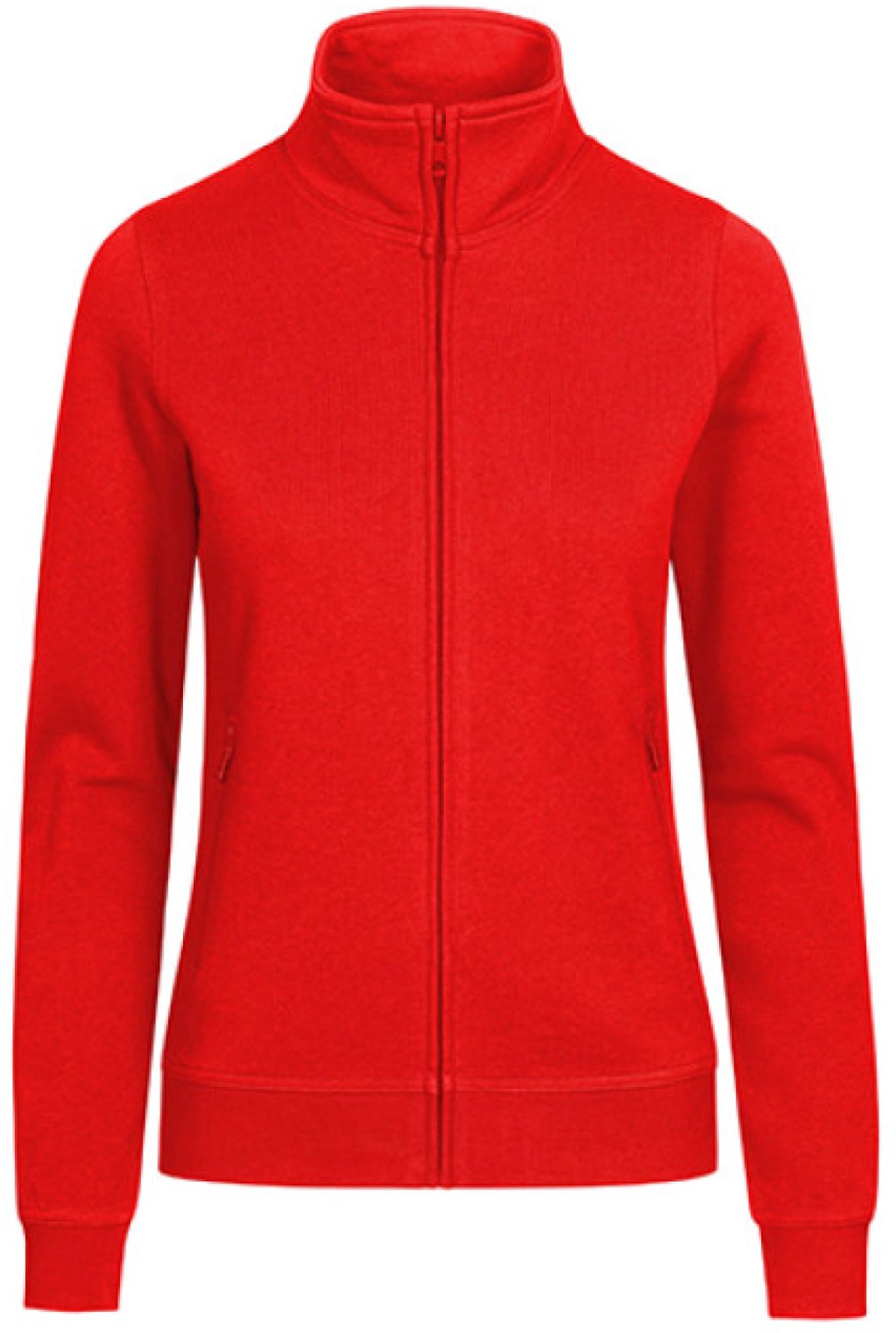 EXCD Women´s Sweatjacket CD5275 - Fire red - XL