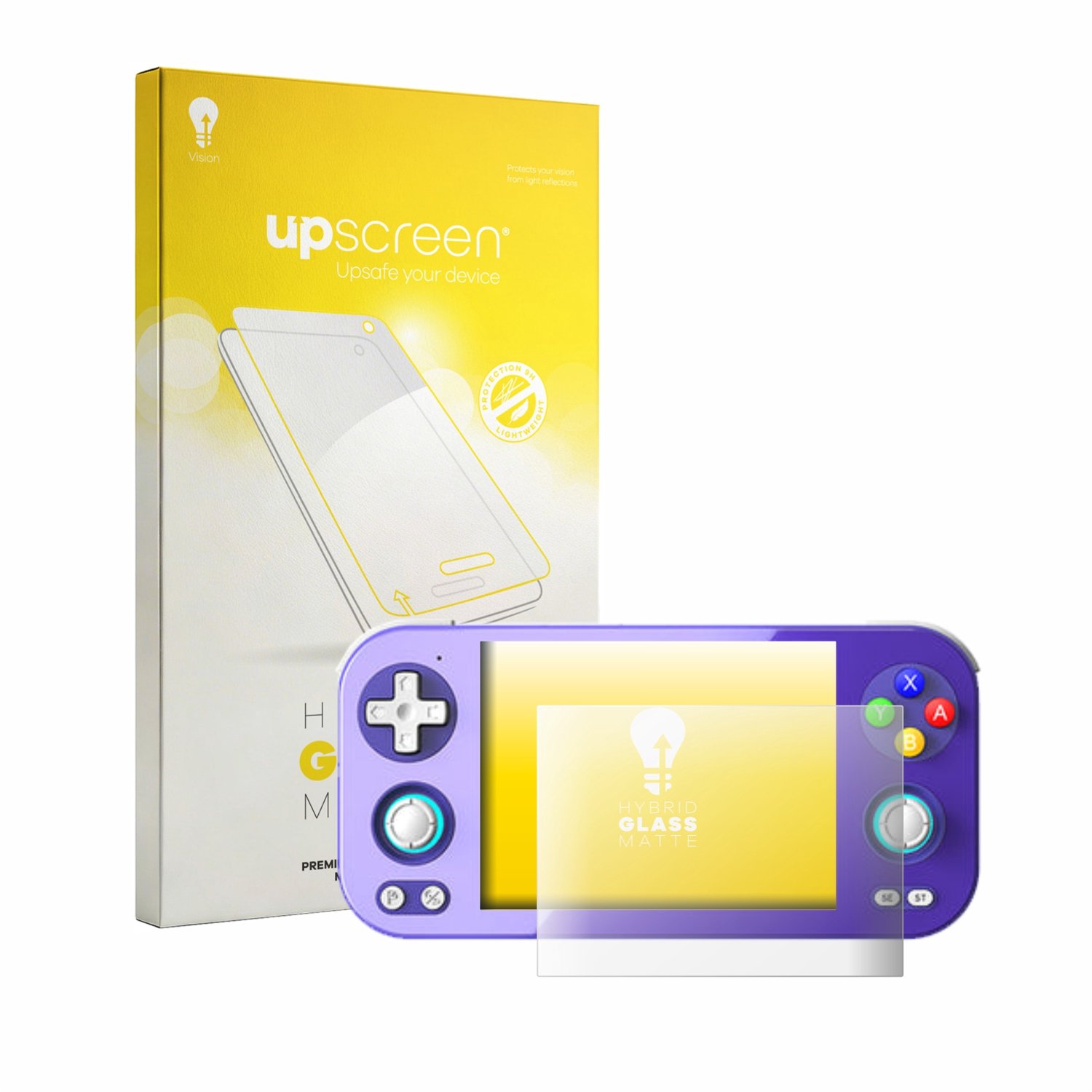 upscreen - Screenprotector voor Anbernic RG 476H - Folie Beschermfolie Beschermglas matte