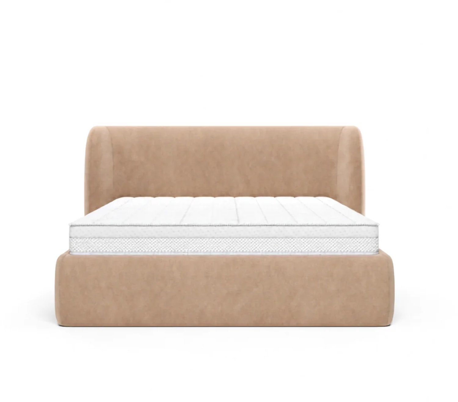 Mörgenn Bedframe Vela 160x200 - Aubergine - Opbergruimte - Zonder Matras Aubergine (SIC Austin 7)