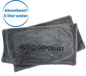 Auto Gepolijst Auto Droogdoek – Absorbeert 5 Liter Water – Streeploos En Krasvrij – Microvezeldoek – Auto Wassen - 50 x 80 cm - Microvezel Doek 1600 GSM - Droogdoek Auto