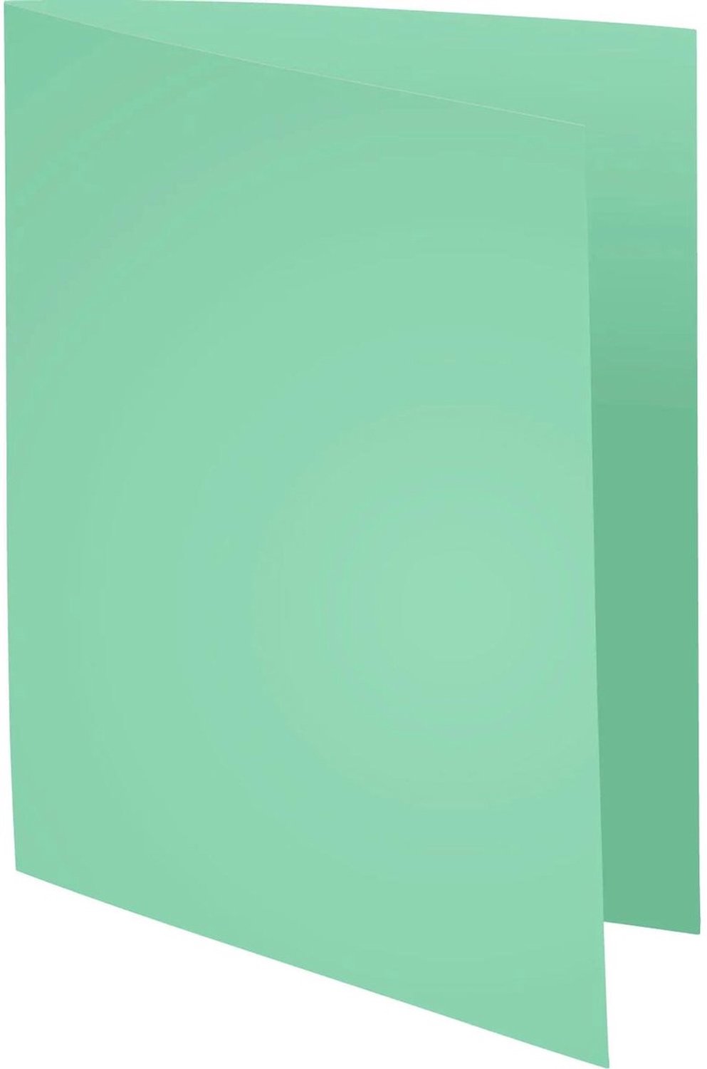 Exacompta SUPER 210 Pak van 100 mappen 210g/m2 -24x32cm voor A4. - Lichtgroen - 330004E