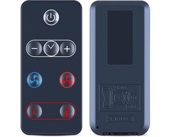 afstandsbediening vervanging compatibel met 2-in-1 ventilator en kachel HQ7111, HQ7112