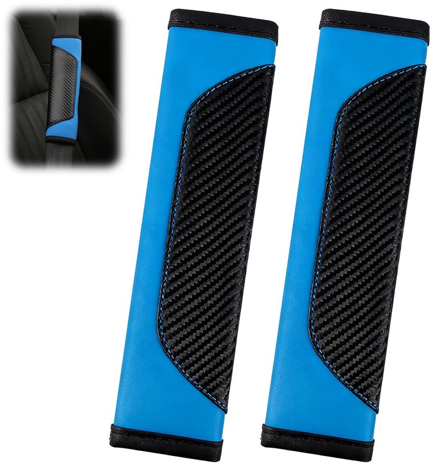 2 Stuks Autogordelkussen voor Extra Comfort