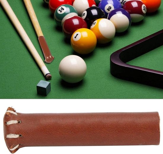 Snooker keu tip cover 10-11mm - biljart protector sleeve - beschermt tegen breken - handig in gebruik - m-winkel — afbeelding 2