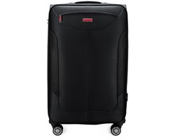 Solier STL1801 - Reiskoffer XL 94 l - Uitbreidbaar - Zwart