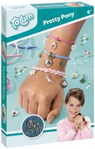 Totum Pretty Pony Paarden-bedelarmbandjes maken - 3 stuks - Speelgoed Kinderen - Knutselen - Voor meisjes - Vanaf 6 jaar