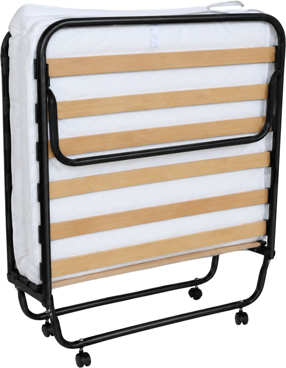 Troonz Logeerbed Atlas 90x200 cm – Opklapbed 1 persoons - Vouwbed met Matras - Plooibed - Eenpersoonsbed