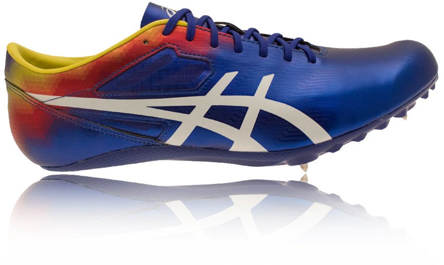 ASICS Sonicsprint Flame Heren Hardloopspikes Geel