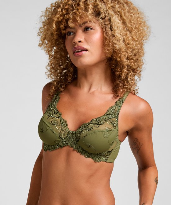 Hunkemöller Diva Non-Padded Underwired Bra Groen