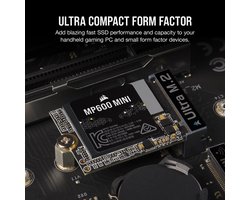 Corsair MP600 Mini 1 TB M.2 PCI Express 4.0 NVMe 3D TLC NAND