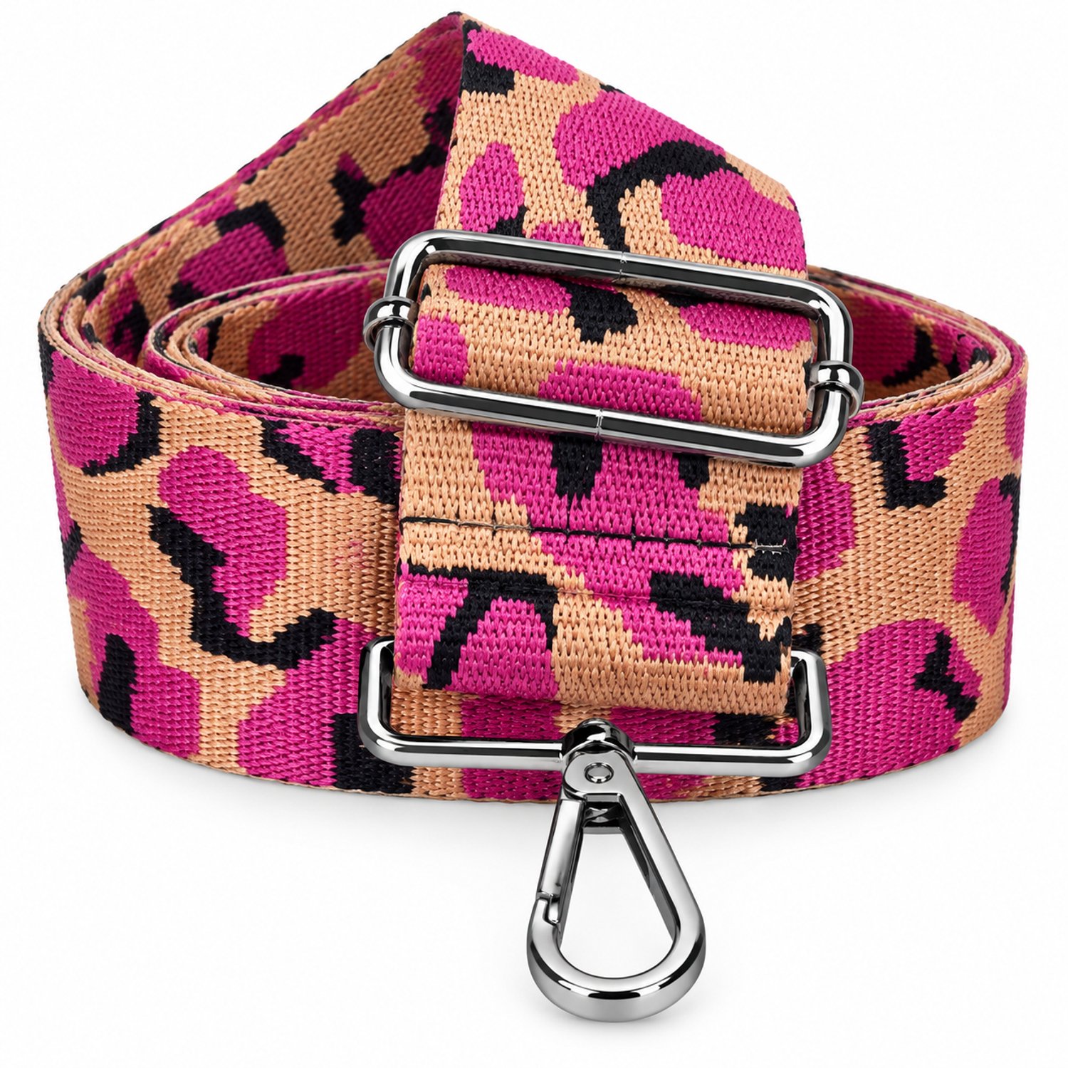 Bag strap - Festival tassenriem - Schouderband - Schouderriem tas - Tassen riem - Tas hengsel - Tassen band - gitaar strap - cameratas band - cross body - verstelbare riem - bag belt - handtas bandje - Kleurrijk
