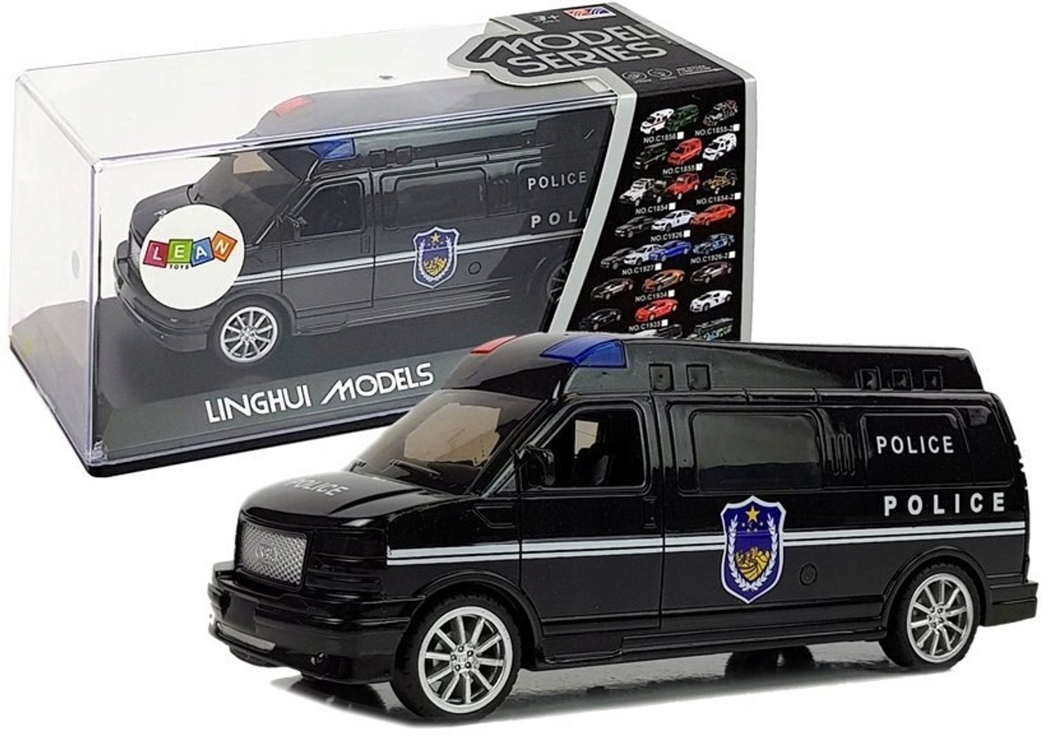Politiewagen met Pull-Back, Licht & Geluid - Perfect Cadeau!