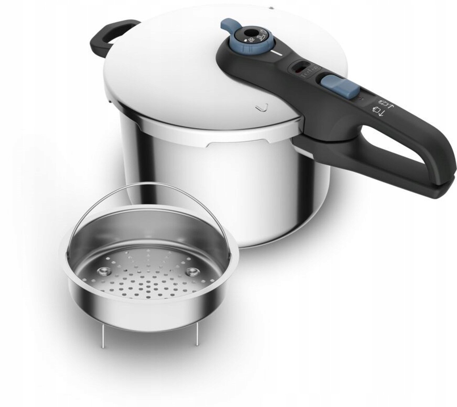 RVS Snelkookpan 6L XXL - Veilig & Snel Koken